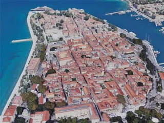 Zadar City, Croatia (2023) 3D Model