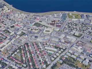 Reykjavik City, Iceland (2023) 3D Model