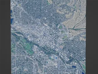 Boise City, USA (2023) 3D Model