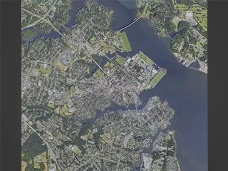 Annapolis City, MD, USA (2024) 3D Model