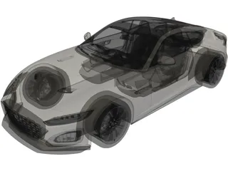 Jaguar F-Type R (2021) 3D Model