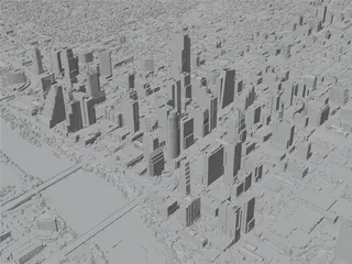 Austin City, USA (2024) 3D Model