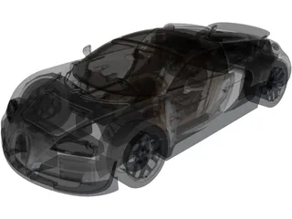 Bugatti Veyron Grand Sport Vitesse (2012) 3D Model