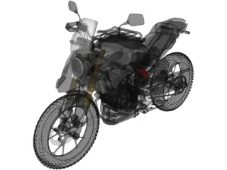 Honda CB300R (2017) 3D Model