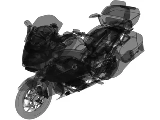 BMW K 1600 GT (2011) 3D Model