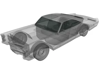 Pontiac Bonneville Hardtop (1966) 3D Model