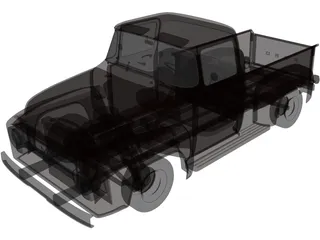 Ford F-100 (1956) 3D Model