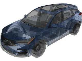 Acura RDX (2019) 3D Model