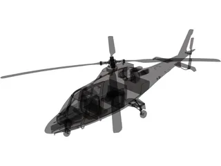 AgustaWestland AW109 Grand Helicopter 3D Model