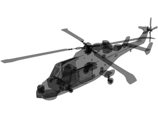 AgustaWestland AW159 Lynx Wildcat 3D Model