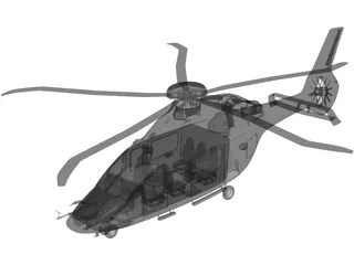 Airbus Helicopters H160 3D Model