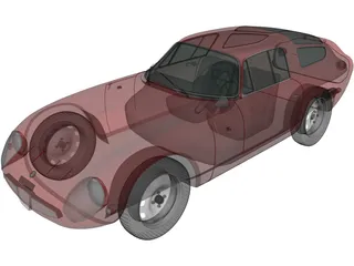 Alfa Romeo Giulia TZ (1963) 3D Model