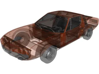 Alfa Romeo Montreal (1970) 3D Model