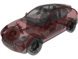 Aston Martin DBX (2021) 3D Model
