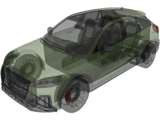 Audi SQ2 (2021) 3D Model