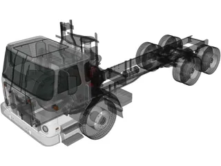 Autocar ACX Chassis (2021) 3D Model