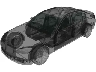 BMW 7-Series [F02] (2013) 3D Model