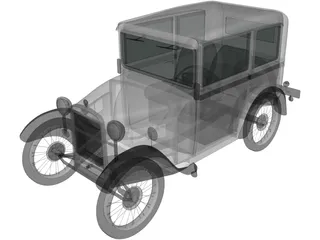 BMW DiXi (1928) 3D Model