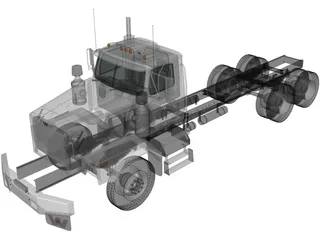 Western Star 4900 SB (2008) 3D Model