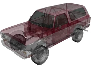 Dodge Ramcharger (1979) 3D Model