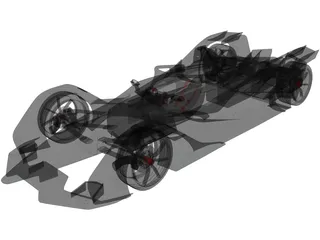 Formula E Gen2 3D Model