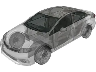 Honda Civic Sedan (2012) 3D Model