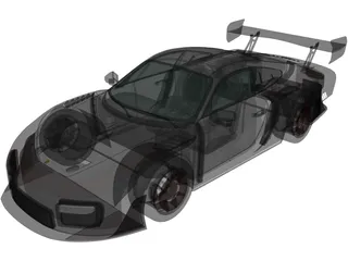 Porsche 935 (2019) 3D Model