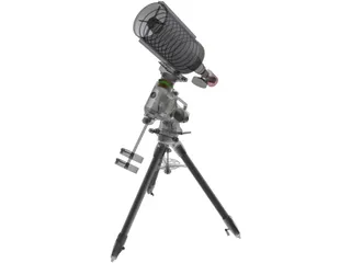 SkyWatcher EQ6-R and TS RC8 Telescope 3D Model