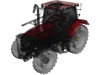 Case IH Maxxum Series 3D Model