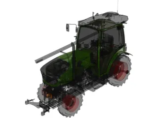 Fendt 200 V Vario 3D Model