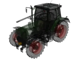 Fendt 500 Favorit 3D Model