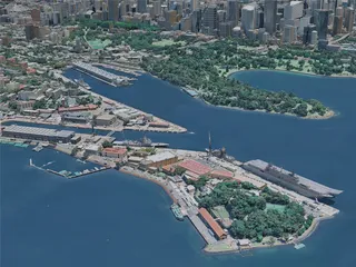 Sydney City, Australia (2023) 3D Model