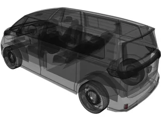 Volkswagen ID Buzz GTX 3D Model