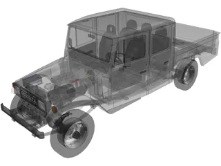 Toyota FJ Cruiser (2006) 3D Model