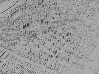 New York City, The Bronx, USA (2024) 3D Model