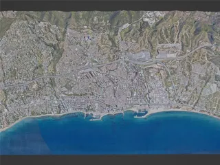 Marbella City, Spain (2023) 3D Model