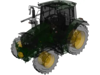 John Deere 6M Series 3D Model