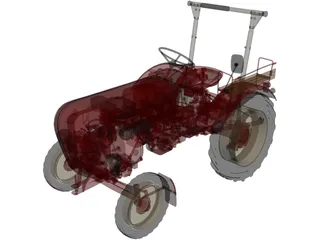 Porsche Diesel Junior 108 3D Model