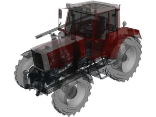 Steyr 8150 3D Model