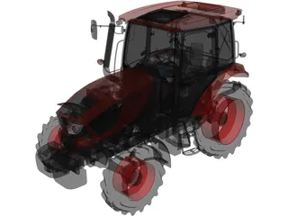 Zetor Major CL 3D Model