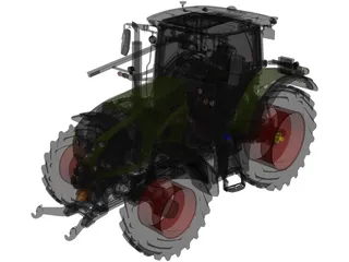 CLAAS Axion 870-800 3D Model