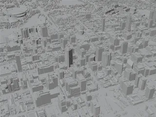 Adelaide City, Australia (2023) 3D Model