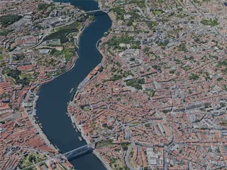 Porto City, Portugal (2023) 3D Model