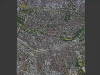 Nuremberg City, Germany (2023) 3D Model