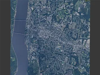 Poughkeepsie City, NY, USA (2023) 3D Model