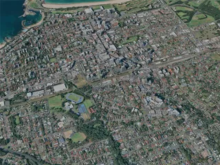 Wollongong City, Australia (2023) 3D Model