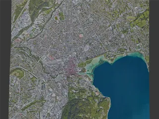 Annecy City, France (2022) 3D Model