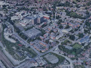 Gloucester City, UK (2021) 3D Model