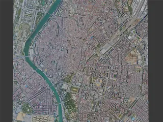 Seville City, Spain (2023) 3D Model