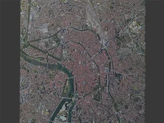 Toulouse City, France (2023) 3D Model